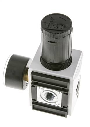 Regulador de presión G3/8'' 4500l/min 0,1-1,0bar/1-14psi Futura 2