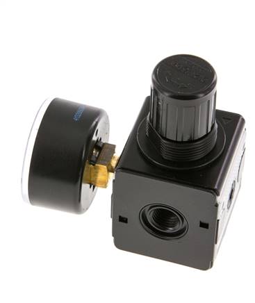 Regulador de presión de precisión G1/4'' 2100l/min 0.2-6.0bar/3-87psi de fundición de zinc Multifix 1