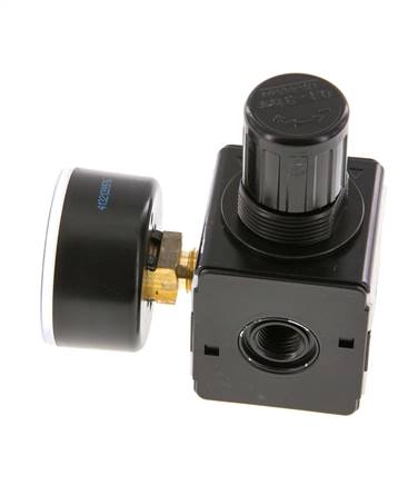 Regulador de presión de precisión G1/4'' 2100l/min 0.1-3.0bar/1-44psi de fundición de zinc Multifix 1