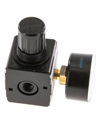 Regulador de presión de precisión G1/4'' 2100l/min 0.1-3.0bar/1-44psi de fundición de zinc Multifix 1