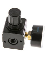 Regulador de presión de precisión G1/4'' 2100l/min 0.1-3.0bar/1-44psi de fundición de zinc Multifix 1