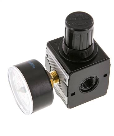 Regulador de presión de precisión G1/4'' 2100l/min 0.2-6.0bar/3-87psi de fundición de zinc Multifix 1