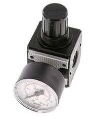 Regulador de presión de precisión G1/4'' 2100l/min 0.5-10.0bar/7-145psi de fundición de zinc Multifix 1