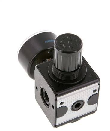 Regulador de presión de precisión G1/4'' 2100l/min 0.2-6.0bar/3-87psi de fundición de zinc Multifix 1