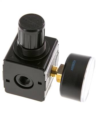 Regulador de presión de precisión G1/4'' 2100l/min 0.2-6.0bar/3-87psi de fundición de zinc Multifix 1