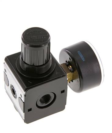 Regulador de presión de precisión G1/4'' 2100l/min 0.2-6.0bar/3-87psi de fundición de zinc Multifix 1