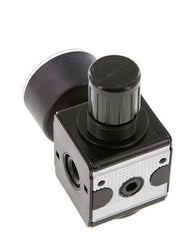 Regulador de presión de precisión G1/4'' 2100l/min 0.5-10.0bar/7-145psi de fundición de zinc Multifix 1