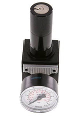 Regulador de presión de precisión G1/4'' 2100l/min 0.2-6.0bar/3-87psi Cilindro de fundición de zinc con cerradura Multifix 1