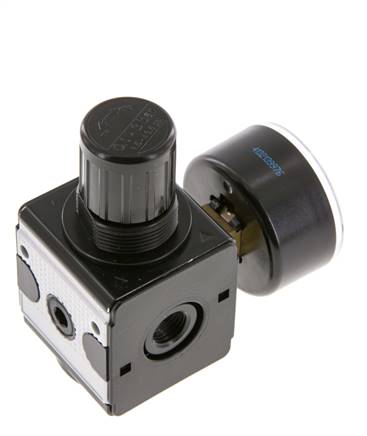 Regulador de presión de precisión G1/4'' 2100l/min 0.1-3.0bar/1-44psi de fundición de zinc Multifix 1