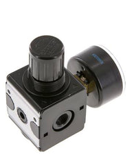 Regulador de presión de precisión G1/4'' 2100l/min 0.1-3.0bar/1-44psi de fundición de zinc Multifix 1