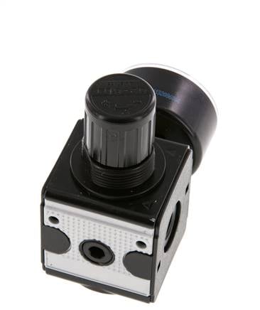 Regulador de presión G1/4'' 2100l/min 0.2-6.0bar/3-87psi de fundición de zinc Multifix 1