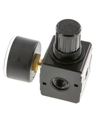 Regulador de presión G1/4'' 2100l/min 0.5-10.0bar/7-145psi de fundición de zinc Multifix 1