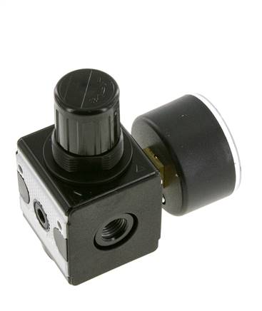 Regulador de presión G1/4'' 2100l/min 0.1-1.0bar/1-14psi de fundición de zinc Multifix 1