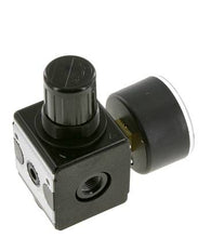 Regulador de presión G1/4'' 2100l/min 0.1-1.0bar/1-14psi de fundición de zinc Multifix 1