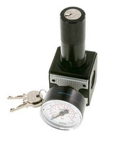 Regulador de presión G3/8'' 2100l/min 0,2-6,0bar/3-87psi Bloqueo de cilindro Multifix 1