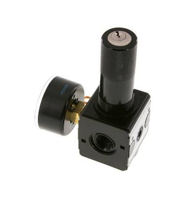 Regulador de presión G3/8'' 2100l/min 0,1-3,0bar/1-44psi Bloqueo de cilindro Multifix 1