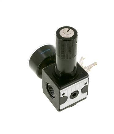 Regulador de presión G3/8'' 2100l/min 0,2-6,0bar/3-87psi Bloqueo de cilindro Multifix 1