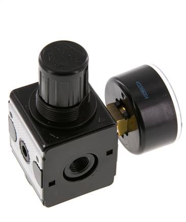 Regulador de presión G1/4'' 2100l/min 0.2-6.0bar/3-87psi de fundición de zinc Multifix 1