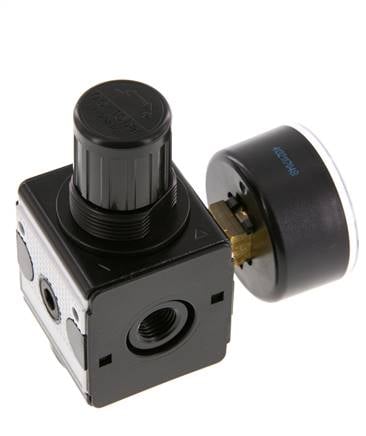 Regulador de presión G1/4'' 2100l/min 0.5-16.0bar/7-232psi de fundición de zinc Multifix 1