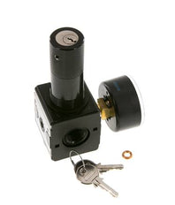 Regulador de presión G3/8'' 2100l/min 0,1-3,0bar/1-44psi Bloqueo de cilindro Multifix 1