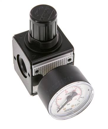 Regulador de presión G3/8'' 2100l/min 0,5-10,0bar/7-145psi Multifix 1