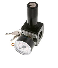 Regulador de presión G3/8'' 2100l/min 0,1-3,0bar/1-44psi Bloqueo de cilindro Multifix 1