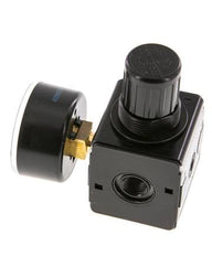 Regulador de presión G1/4'' 2100l/min 0.1-3.0bar/1-44psi de fundición de zinc Multifix 1