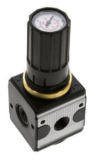 Regulador de presión para ensamblaje de colector G1/4'' 2250l/min 0.1-3.0bar/1-44psi de fundición de zinc Multifix 1
