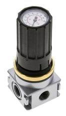 Regulador de presión para ensamblaje de colector G1/4''&1/8'' 1700l/min 0.2-6.0bar/3-87psi Fundición de zinc Multifix 0