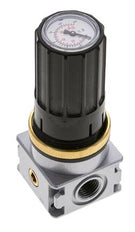 Regulador de presión para ensamblaje de colector G1/4''&1/8'' 1700l/min 0.1-3.0bar/1-44psi de fundición de zinc Multifix 0