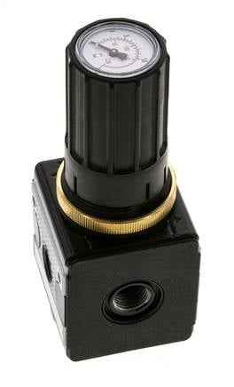 Regulador de presión para ensamblaje de colector G1/4'' 2250l/min 0.5-10.0bar/7-145psi de fundición de zinc Multifix 1