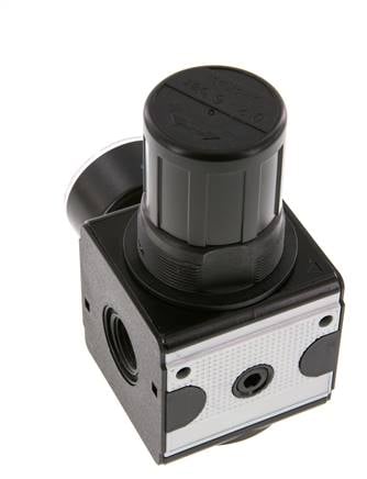 Regulador de presión de precisión G1/2'' 8700l/min 0.2-6.0bar/3-87psi de fundición de zinc Multifix 2