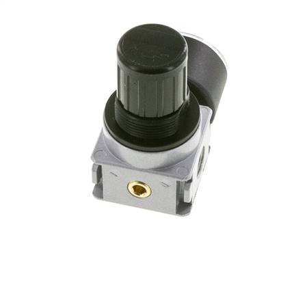 Regulador de presión G1/4'' 1450l/min 0,1-1,0bar/1-14psi Manómetro de 40 mm Multifix 0