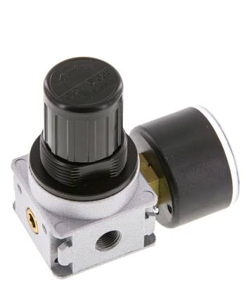 Regulador de presión G1/8'' 1450l/min 0,2-6,0bar/3-87psi Manómetro de 40 mm Multifix 0