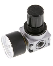 Regulador de presión G1/4'' 1450l/min 0.5-10.0bar/7-145psi de fundición de zinc con manómetro de 40 mm Multifix 0