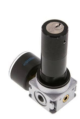 Regulador de presión G1/8'' 1450l/min 0,5-10,0bar/7-145psi Manómetro de 40 mm Cylinder Lock Multifix 0