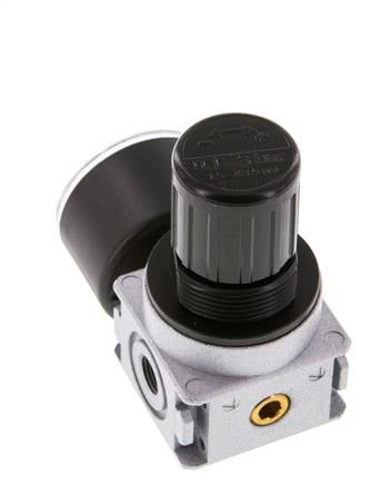 Regulador de presión G1/8'' 1450l/min 0,1-3,0bar/1-44psi Manómetro de 40 mm Multifix 0