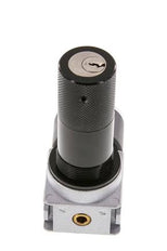 Regulador de presión G1/8'' 1450l/min 0,1-3,0bar/1-44psi Manómetro de 40 mm Bloqueo de cilindro Multifix 0