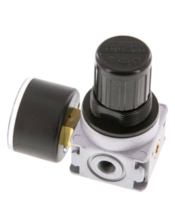 Regulador de presión G1/8'' 1450l/min 0,2-6,0bar/3-87psi Manómetro de 40 mm Multifix 0