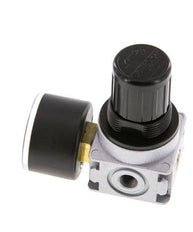 Regulador de presión G1/8'' 1450l/min 0,5-10,0bar/7-145psi Manómetro de 40 mm Multifix 0