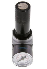 Regulador de presión G1/8'' 1450l/min 0,5-10,0bar/7-145psi Manómetro de 40 mm Cylinder Lock Multifix 0