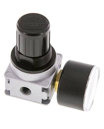 Regulador de presión G1/8'' 1450l/min 0,2-6,0bar/3-87psi Manómetro de 40 mm Multifix 0