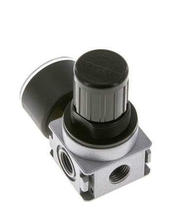 Regulador de presión para ensamblaje de colector G1/4'' 1450l/min 0.2-6.0bar/3-87psi Fundición de zinc 40 mm Manómetro Multifix 0