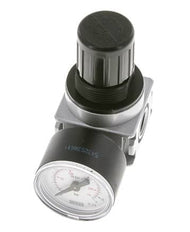 Regulador de presión para ensamblaje de colector G1/4'' 1450l/min 0.5-10.0bar/7-145psi de fundición de zinc con manómetro de 40 mm Multifix 0