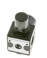 Regulador de presión para ensamblaje de colector G1/4'' 2250l/min 0.2-6.0bar/3-87psi Fundición de zinc 40 mm Manómetro Multifix 1