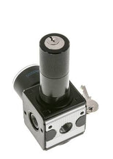 Regulador de presión para ensamblaje de colector G1/4'' 2250l/min 0.5-10.0bar/7-145psi Fundición de zinc 40 mm Manómetro Multifix 1
