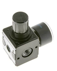 Regulador de presión para ensamblaje de colector G1/4'' 2250l/min 0.2-6.0bar/3-87psi Fundición de zinc 40 mm Manómetro Multifix 1