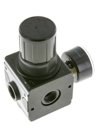 Regulador de presión para ensamblaje de colector G1/2'' 8500l/min 0.5-16.0bar/7-232psi de fundición de zinc Multifix 2