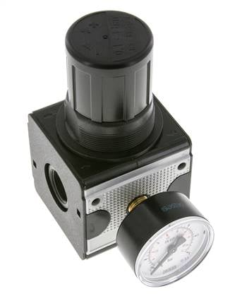 Regulador de presión para ensamblaje de colector G1/2'' 8500l/min 0.1-3.0bar/1-44psi de fundición de zinc Multifix 2