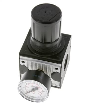 Regulador de presión para ensamblaje de colector G1/2'' 8500l/min 0.1-3.0bar/1-44psi de fundición de zinc Multifix 2